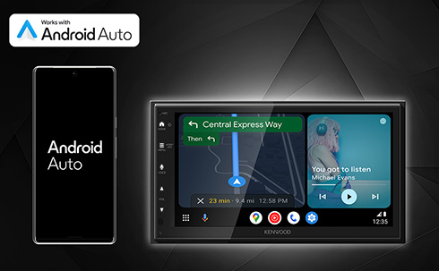 Works with Android Auto