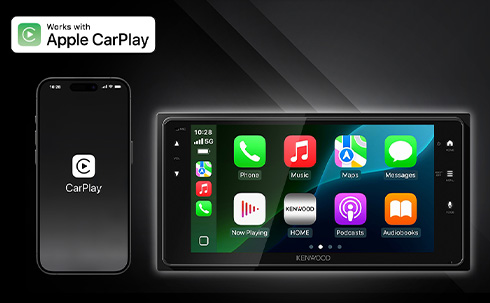 Works with Apple CarPlay