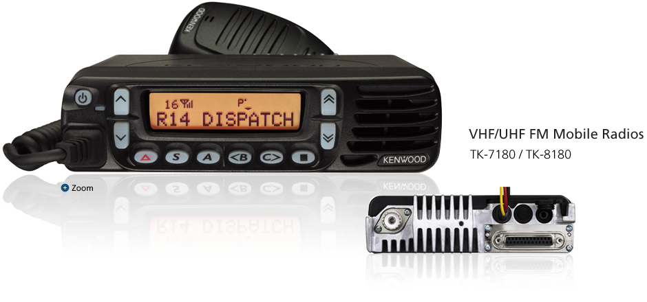 VHF/UHF FM Mobile Radios TK-7180 / TK-8180