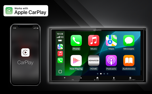 Works with Apple CarPlay