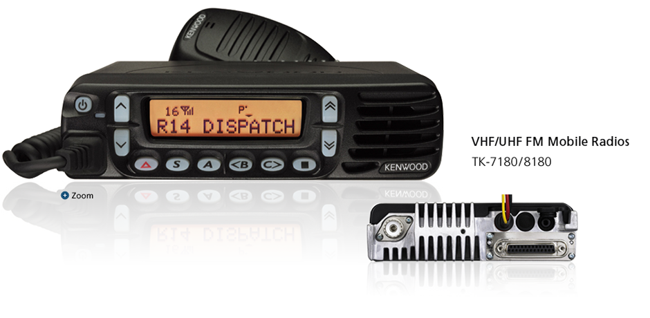 VHF/UHF FM Mobile Radios TK-7180 / TK-8180