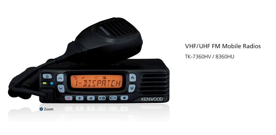 VHF/UHF FM Mobile Radios TK-7360HV/8360HU