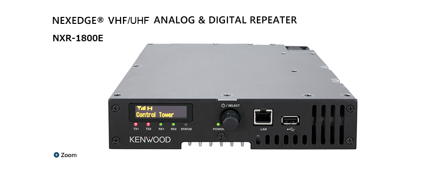 NEXEDGE® VHF ANALOG & DIGITAL REPEATER NXR-1800E